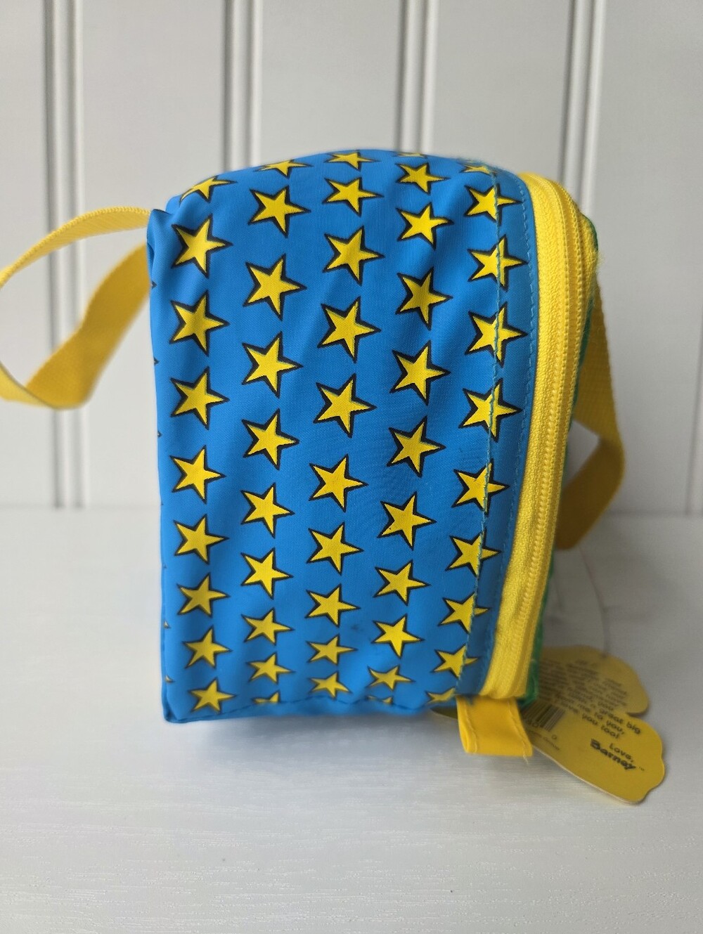 Vintage 1992 Barney All Stars Lyons Group Kids Lunch Bag Soft Shell 90s Retro - Picture 4 of 16